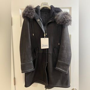 Herno Shearling Coat